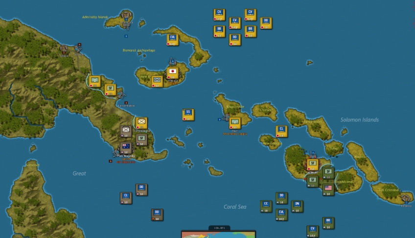 PC游戏《战略指挥：二战太平洋战场 Strategic Command WWII: War in the Pacific》中文v1.02.00