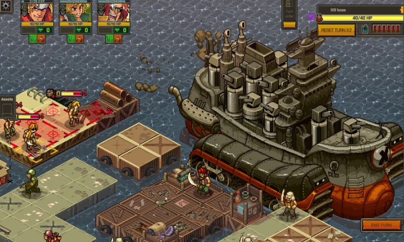 【5.05】PS4游戏《合金弹头：战略版》中文v1.05