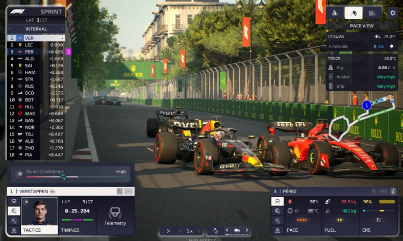 【11.x】PS4游戏《F1车队经理2023》中文 更新 1.10