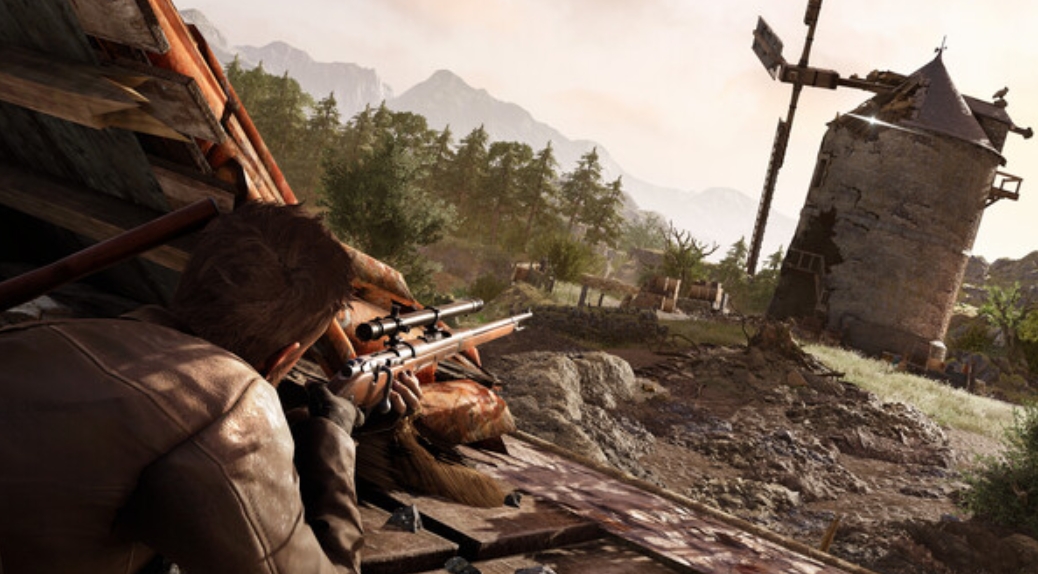 【5.05】PS4游戏《狙击精英：抵抗》美版中文+1.07补丁+5DLC