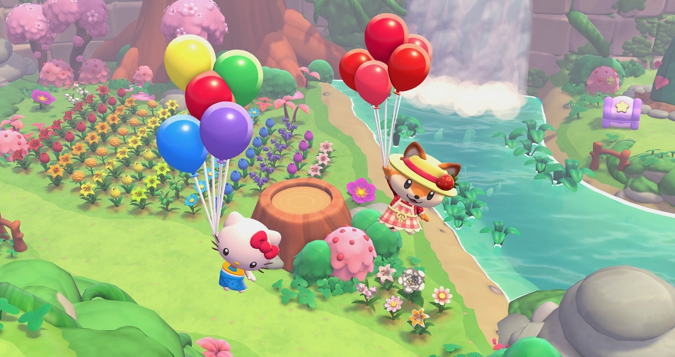 switch游戏《凯蒂猫岛屿冒险 Hello Kitty Island》美版中文+1.11.0补丁+1DLC