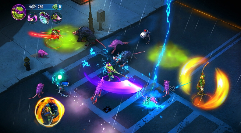 switch游戏《忍者神龟 斯普特林的命运 Teenage》美版中文+1.8.2补丁+1DLC