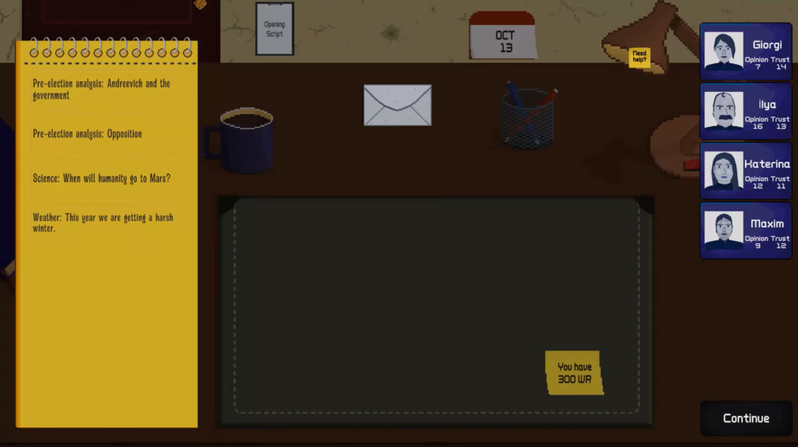 编辑的地狱 Editor's Hell - Newspaper Story_1