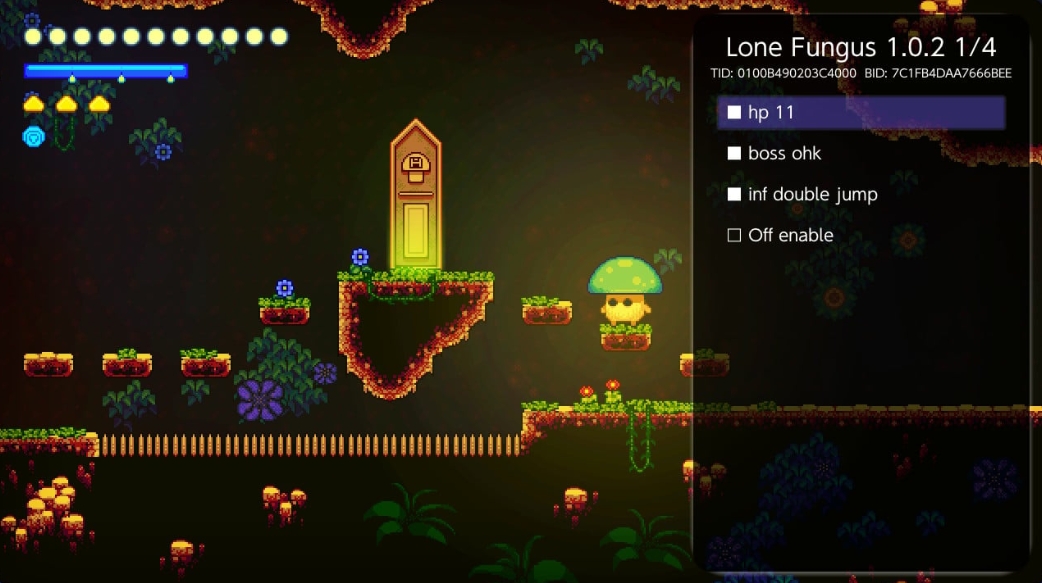 switch孤独蘑菇 Lone Fungus 1.0.2 金手指