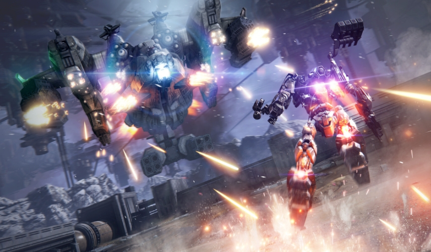 【5.05】PS4游戏《装甲核心6：境界天火》欧版+1.08补丁