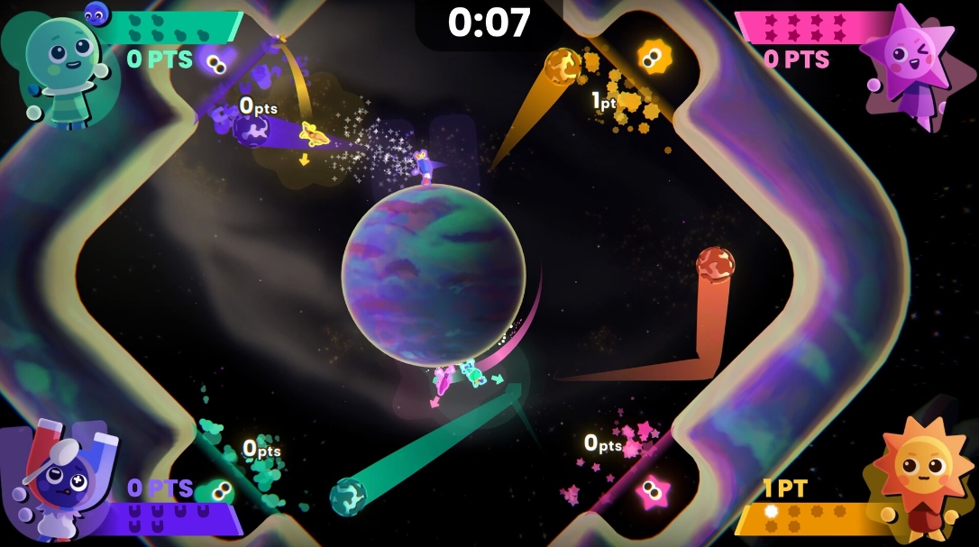 switch游戏《哪边是上 银河游戏 Which Way Up Galaxy Games》美版中文+1.0.2补丁