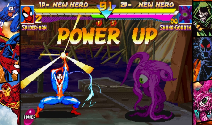 switch游戏《漫威 vs 卡普空 街机经典 MARVEL vs. CAPCOM》美版中文+1.0.2补丁