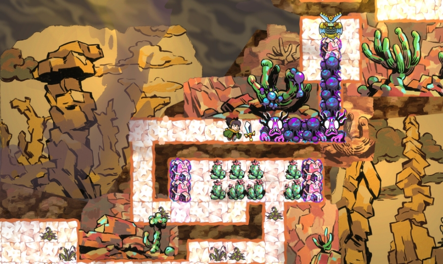 switch游戏《编曲家 角色解谜冒险 Arranger A Role》美版中文+1.1.15补丁