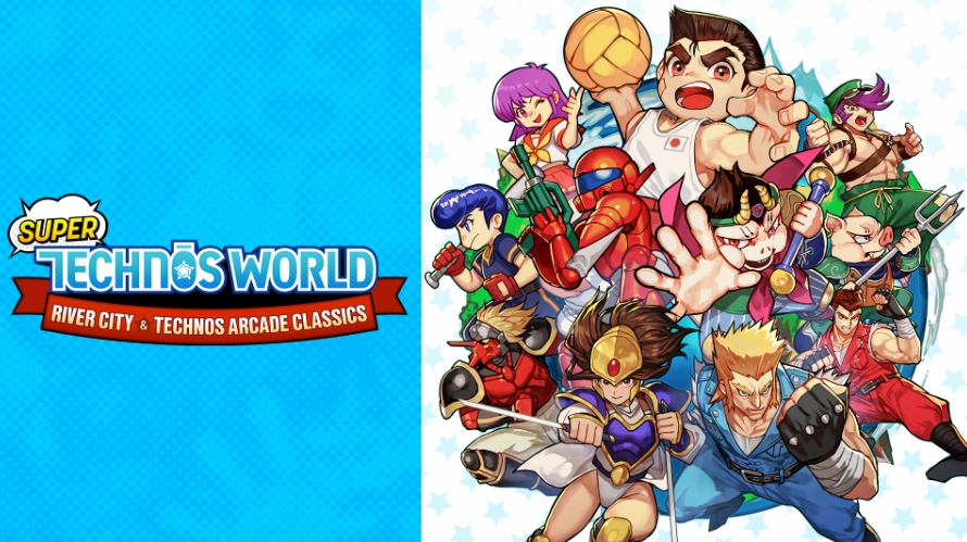 switch游戏《Super Technos World 热血系列与街机经典收藏版》中文