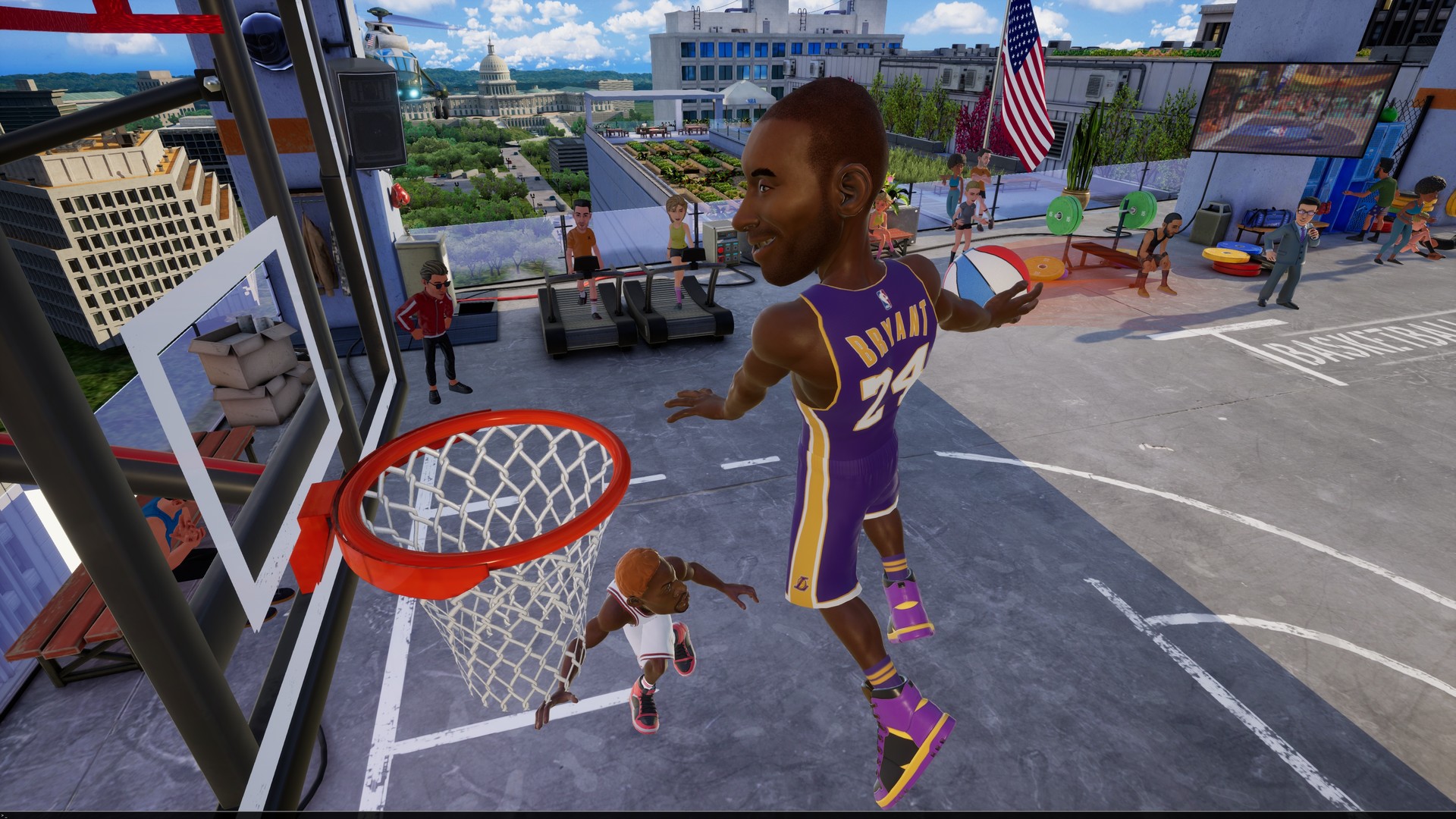 【5.05】PS4游戏《NBA 2K游乐场2.NBA Playgrounds 2》中文v1.20下载
