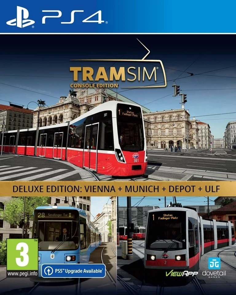 【5.05】PS4游戏《电车模拟：主机版 TramSim: Console Edition》中文版下载 v1.03(含PS5 DLC补丁)