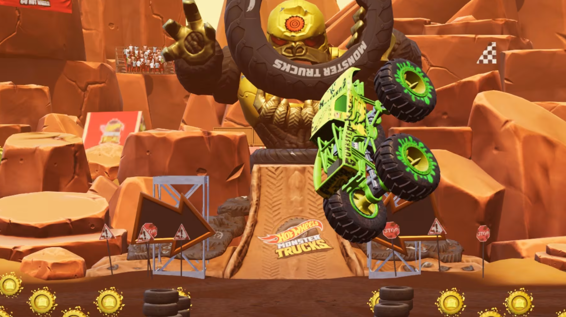 风火轮赛车怪兽卡车:疯狂特技 Hot Wheels Monster Trucks: Stunt Mayhem_4