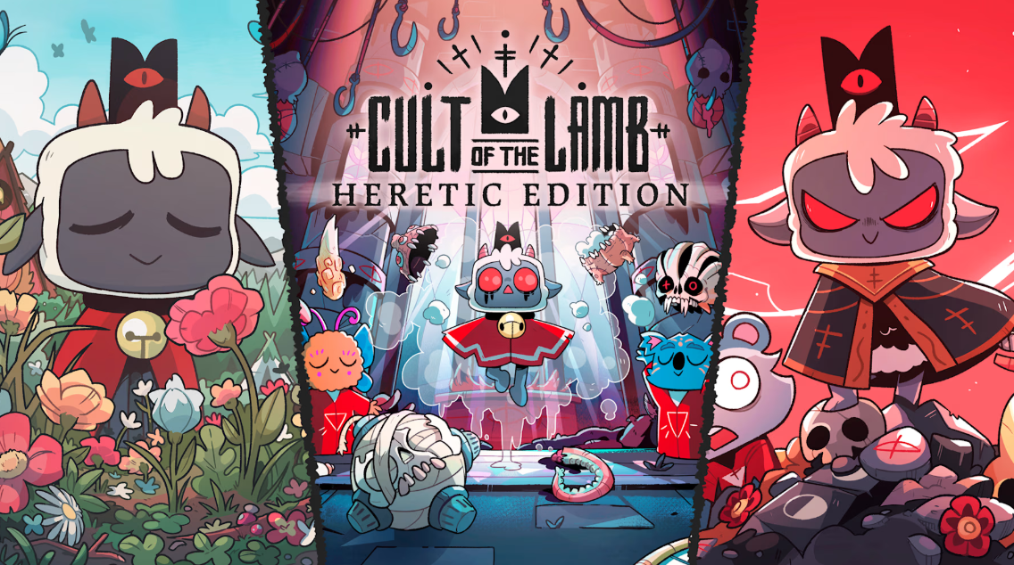 【5.05】PS4游戏《咩咩启示录：异教徒版 Cult of the Lamb: Heretic Edition》中文版下载 v1.29(全DLC)