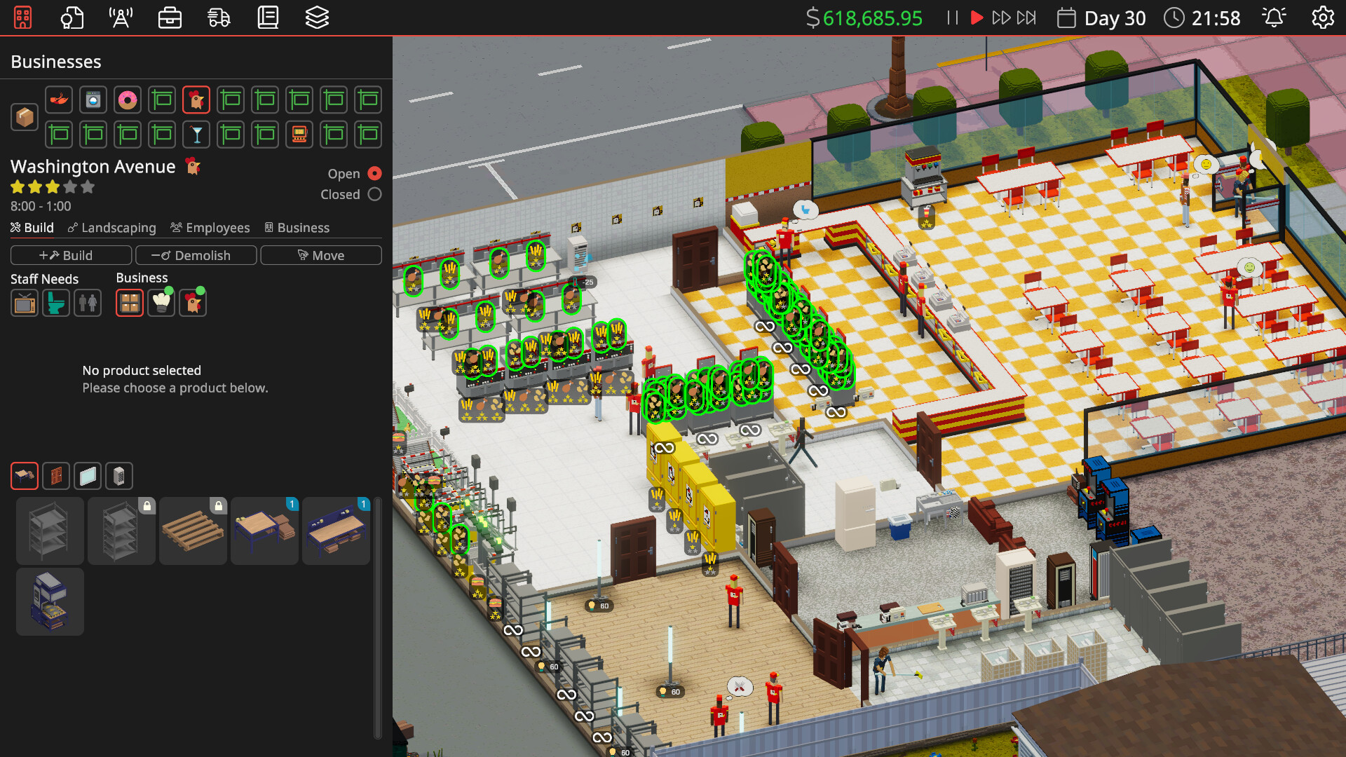 PC游戏《绝对不是炸鸡/Definitely Not Fried Chicken》中文+Build.18573749下载
