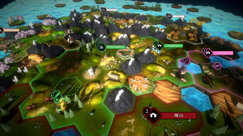 PC游戏《帝王牌局：古国纷争 Hexarchy》中文+Build.17974248