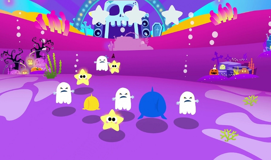 【5.05】PS4游戏《鲨鱼宝宝：唱歌 & 游泳 派对.Baby Shark: Sing & Swim Party》中文v1.01下载