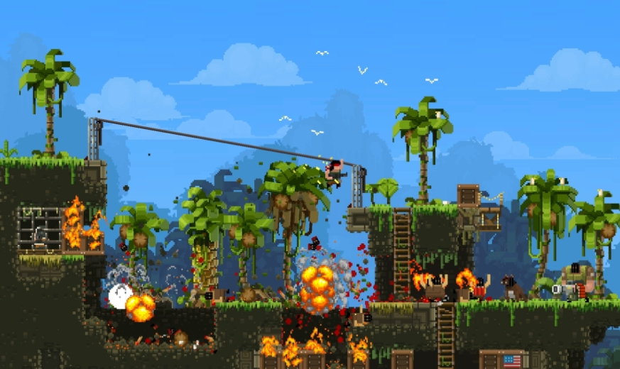 【5.05】PS4游戏《武装原型.Broforce》英文1.07下载