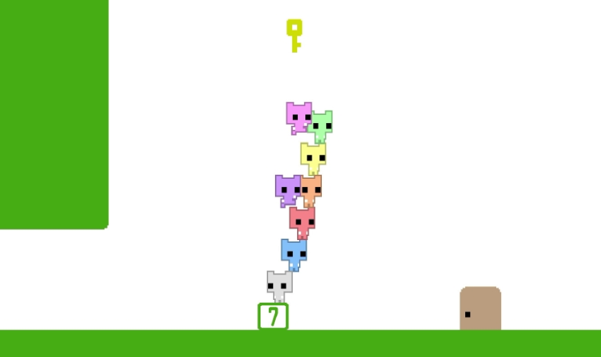 switch游戏《萌猫公园 2 PICO PARK 2》美版中文+1.1.5补丁NSZ下载