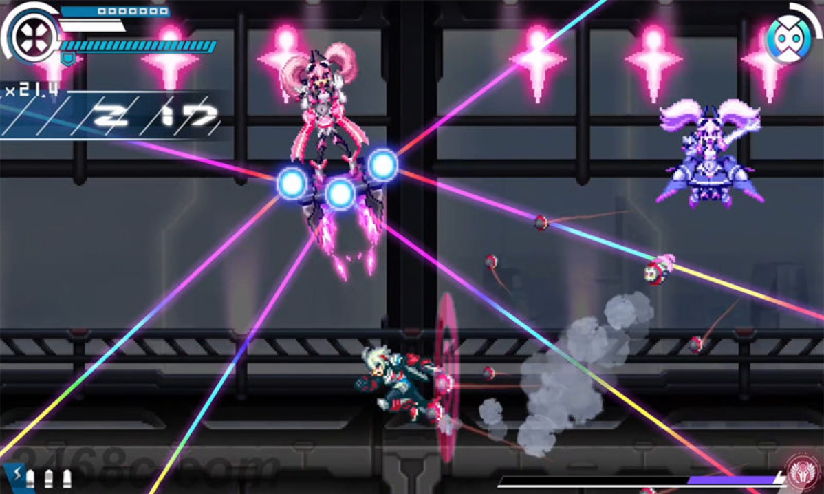 【6.72】PS4游戏《白色钢铁X.Shiroki Koutetsu no X：The Out of Gunvolt》中文下载