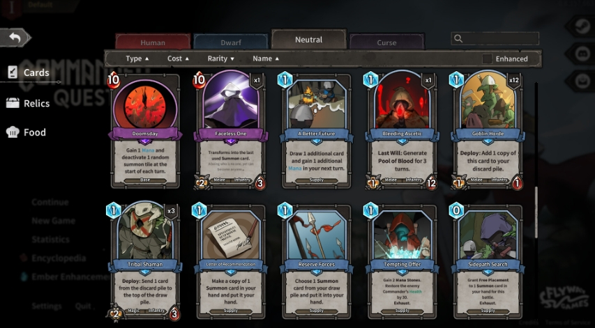 PC游戏《牌兵布阵 Commander Quest》中文v1.0.40.776下载