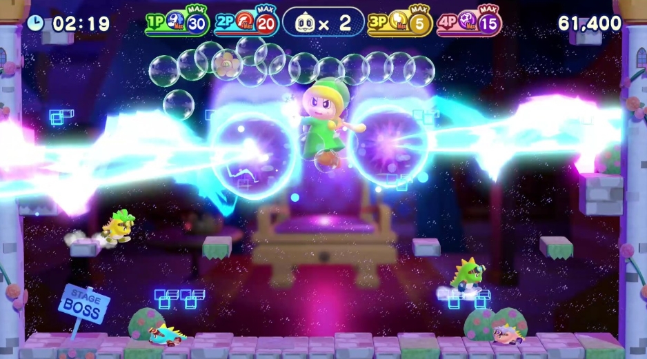 泡泡龙4:伙伴 – 头骨怪与创意工坊.Bubble Bobble 4 Friends: The Baron Is Back!_1