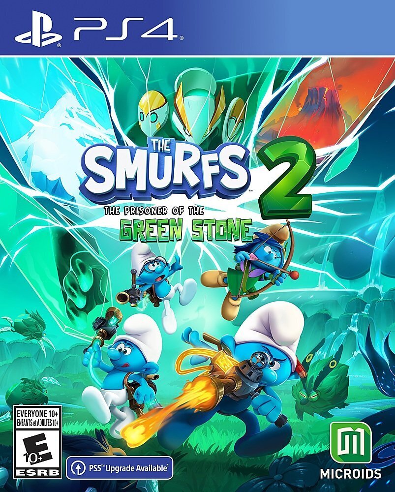 【5.05】PS4游戏《蓝精灵2：绿石之囚 The Smurfs 2: The Prisoner of the Green Stone》中文版下载 v1.00