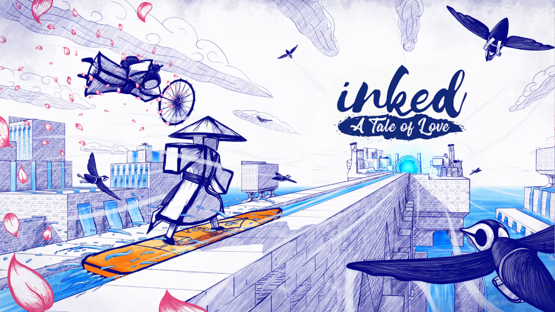 【9.00】PS4游戏《洇客 Inked: A Tale of Love》中文版下载 v1.01