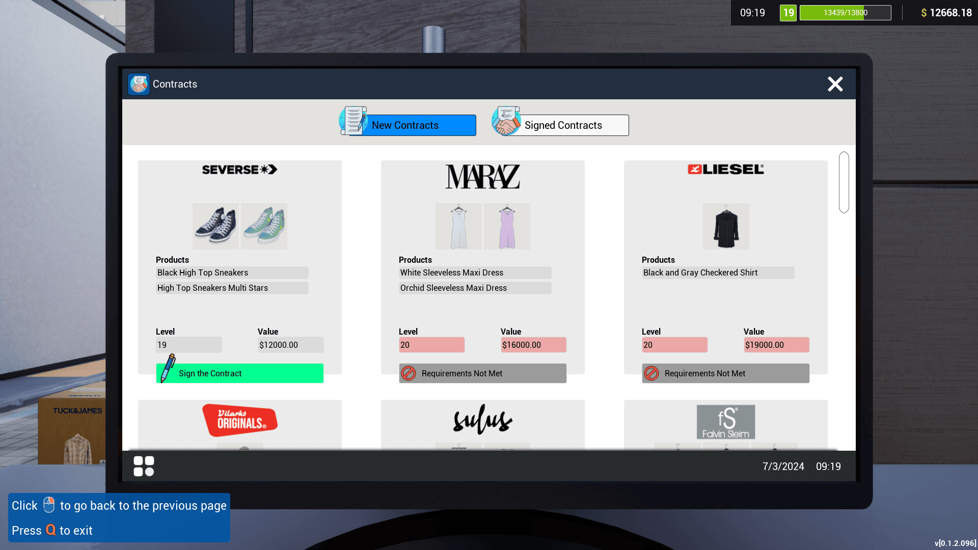 PC游戏《时尚梦想家/Retail Company Simulator》中文v1.1.005下载