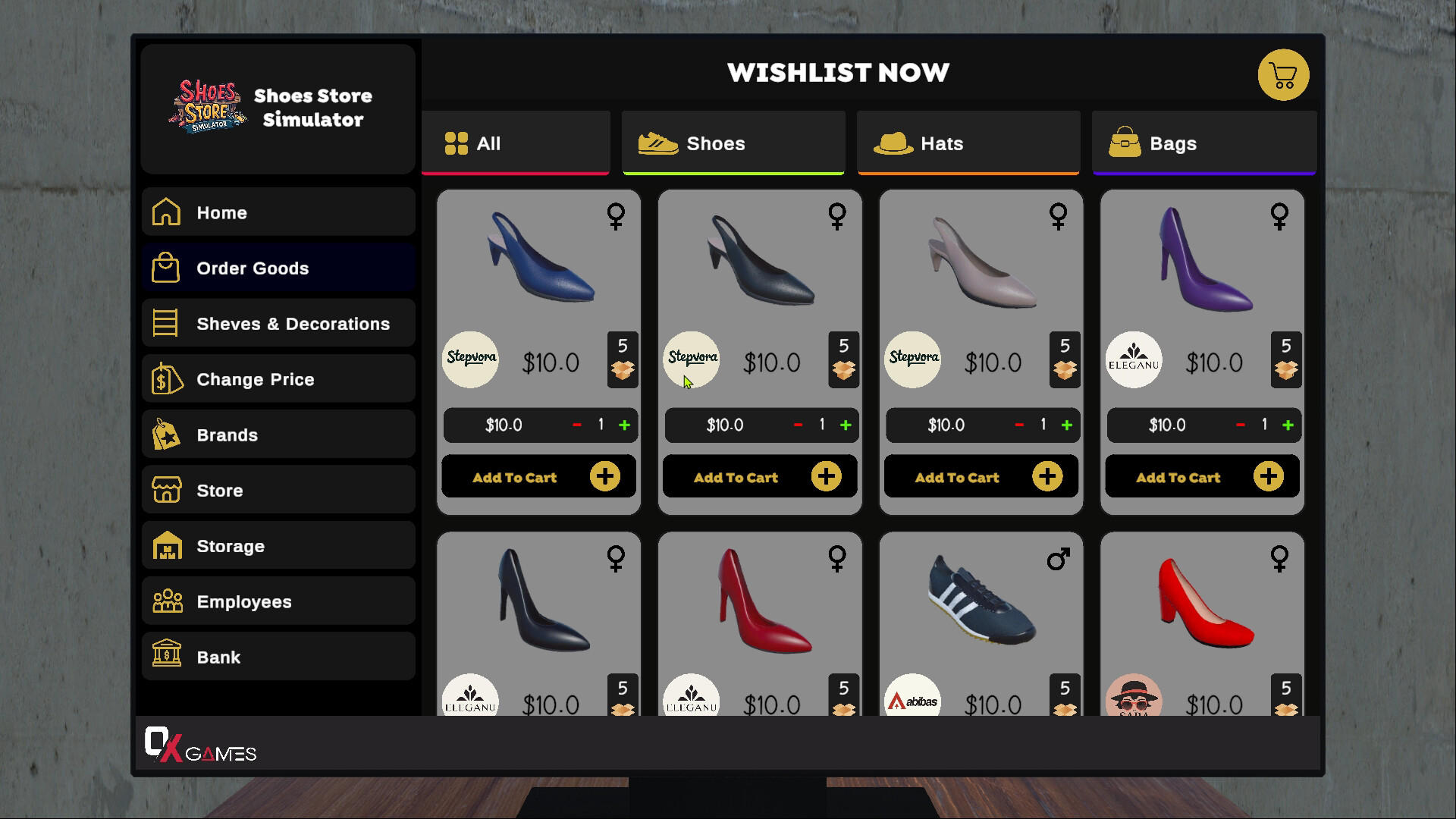 PC游戏《鞋店模拟器/Shoes Store Simulator》中文版下载