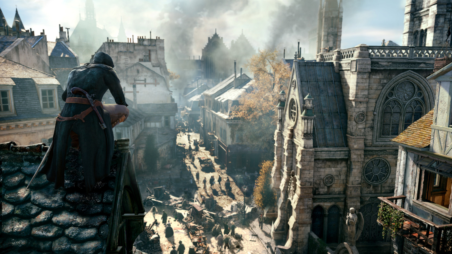 PC游戏《刺客信条5：大革命 Assassin's Creed Unity》中文版v1.5.0黄金版下载_1