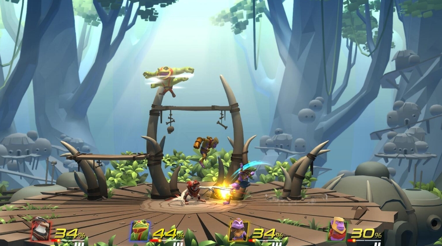 【6.72】PS4游戏《Brawlout》（1-4人同屏）英文更新v1.10下载