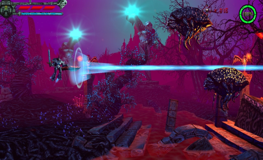 switch游戏《瓦尔法瑞斯 兽神归来 Valfaris Mecha Therion》美版中文+1.2补丁NSZ下载