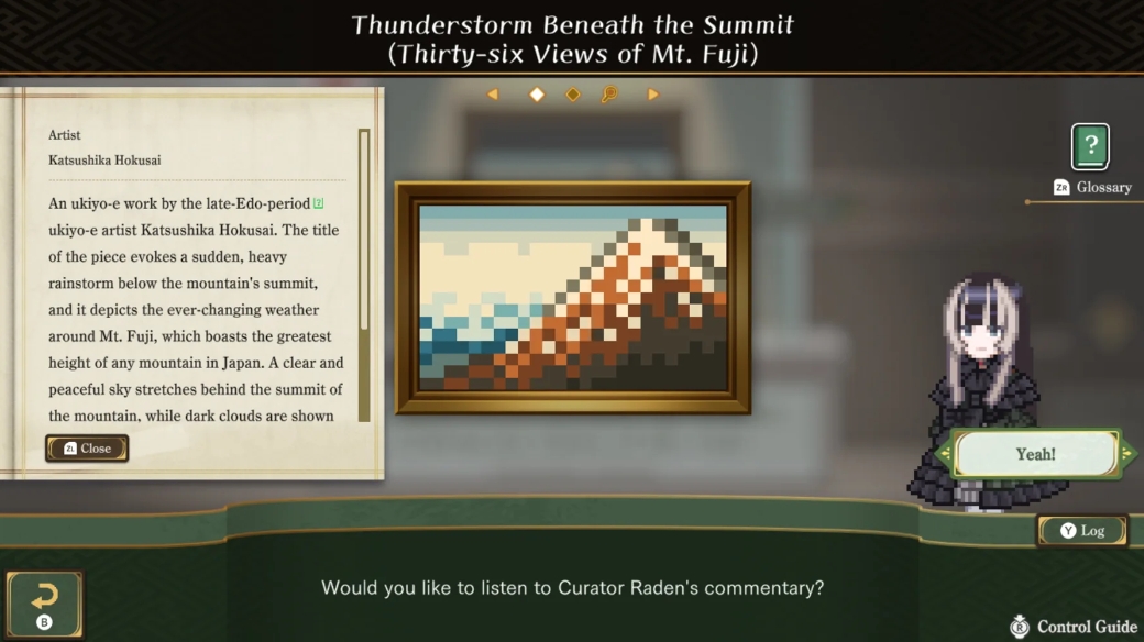 switch游戏《绘图方块 儒乌风亭螺钿为你导览！像素美术馆》日版NSZ下载