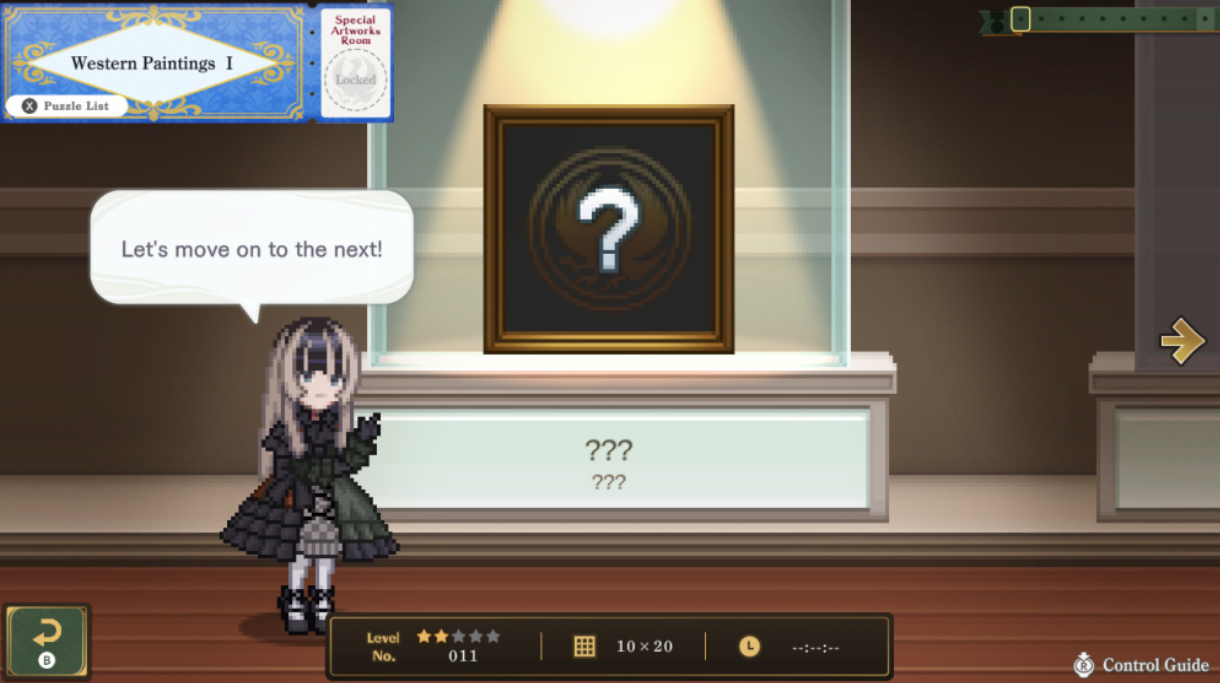 绘图方块 儒乌风亭螺钿为你导览！像素美术馆 Picross：Juufuutei Raden's Guide for Pixel Museum_1