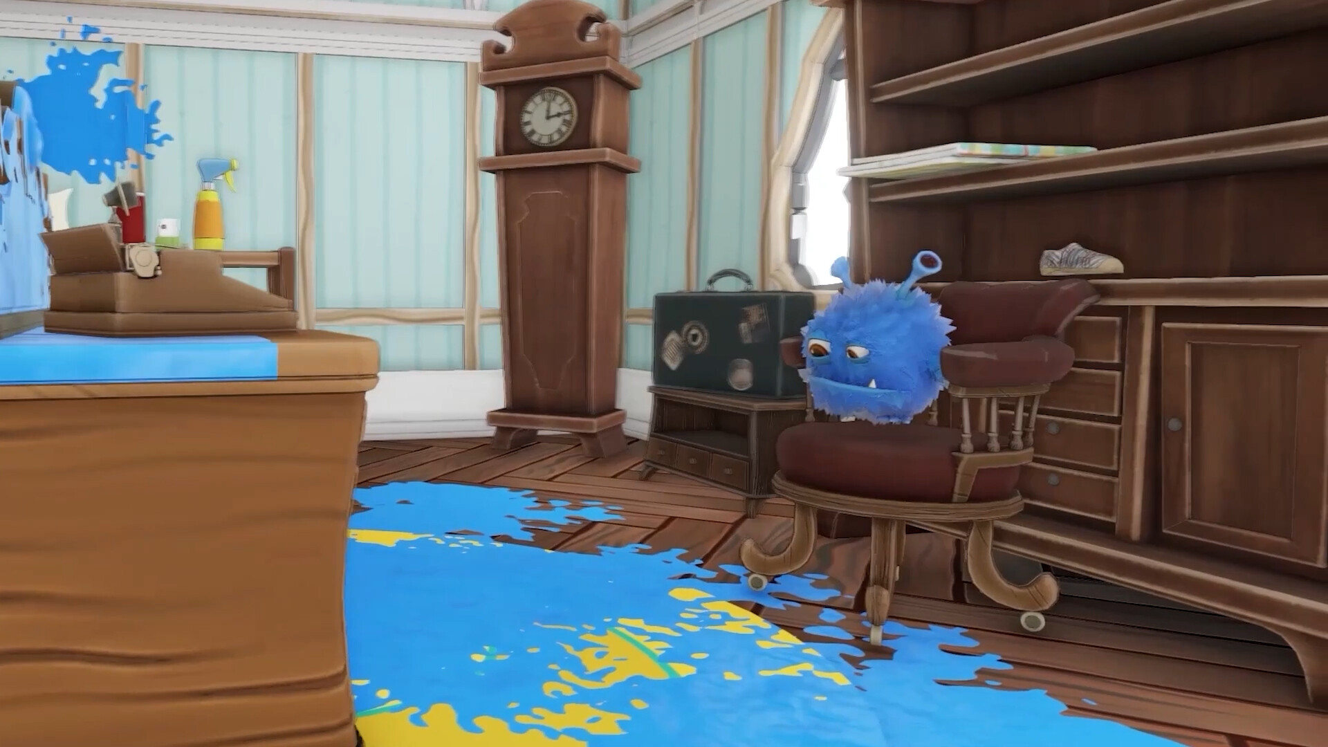 《洗刷刷模拟器/Monster Mop Up》PC中文版下载-含v0.8.417