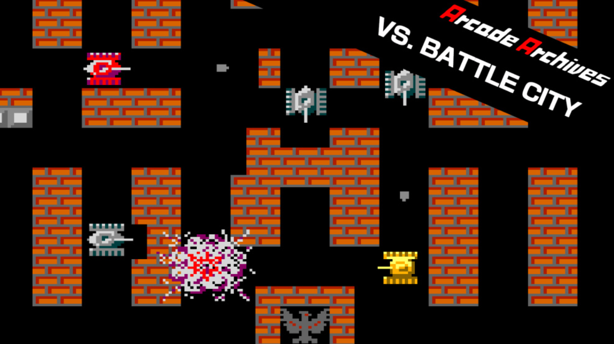 【5.05】PS4游戏《街机博物馆：对战！坦克大战 战斗之城》日英文 v1.02下载