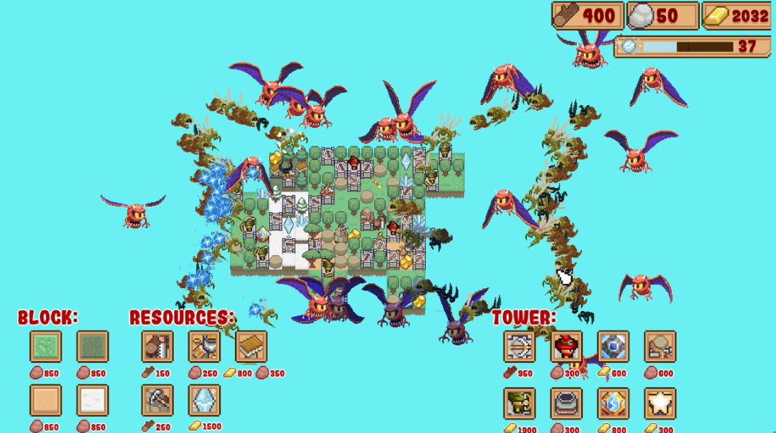 switch游戏《方块塔防 Block Tower TD》美版中文NSZ下载