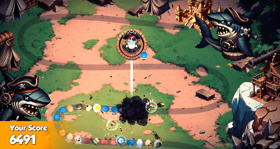 《祖玛 大理石海的宝藏 Zumba – Treasure of the Marble Sea》Switch美版中文NSZ下载