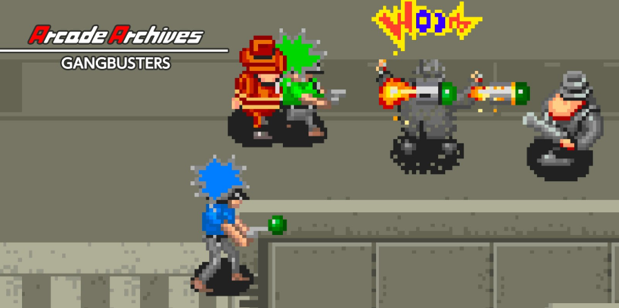 《街机档案帮派破坏者 Arcade Archives GANGBUSTERS》Switch金手指下载 – 含1.0.0