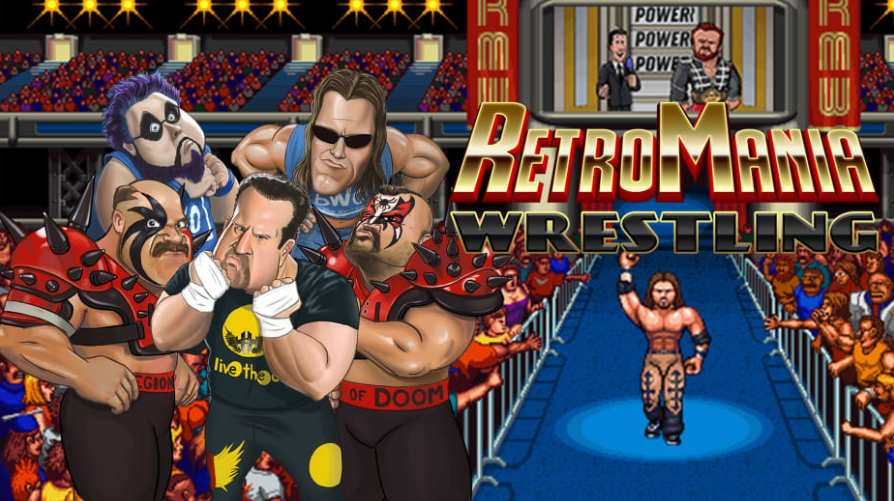 《疯狂复古摔跤 RetroMania Wrestling》Switch金手指下载 – 含1.70