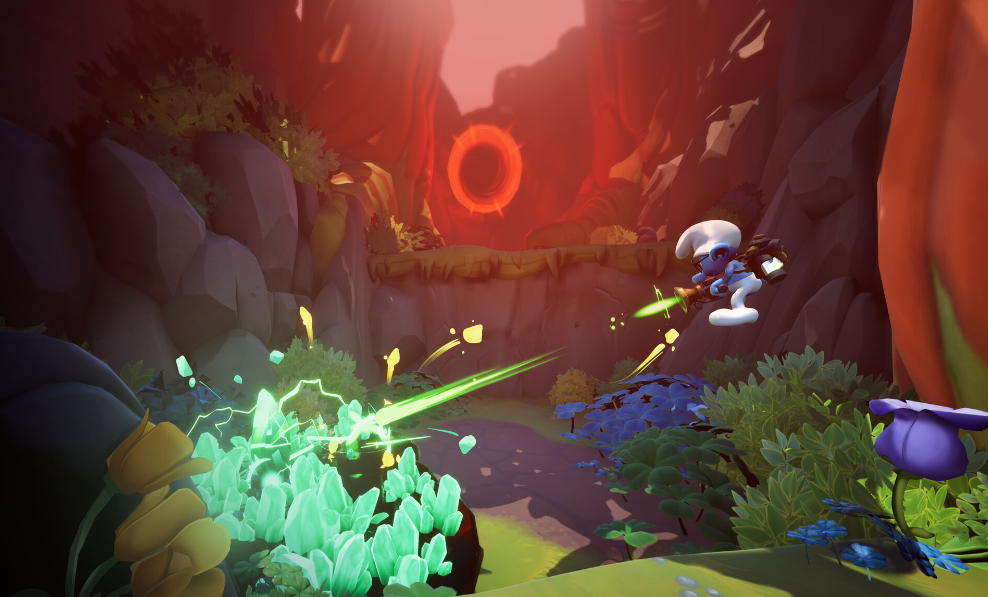 《蓝精灵2 绿石之囚 The Smurfs 2》Switch美版中文NSZ下载 – 含1.04补丁+2DLC