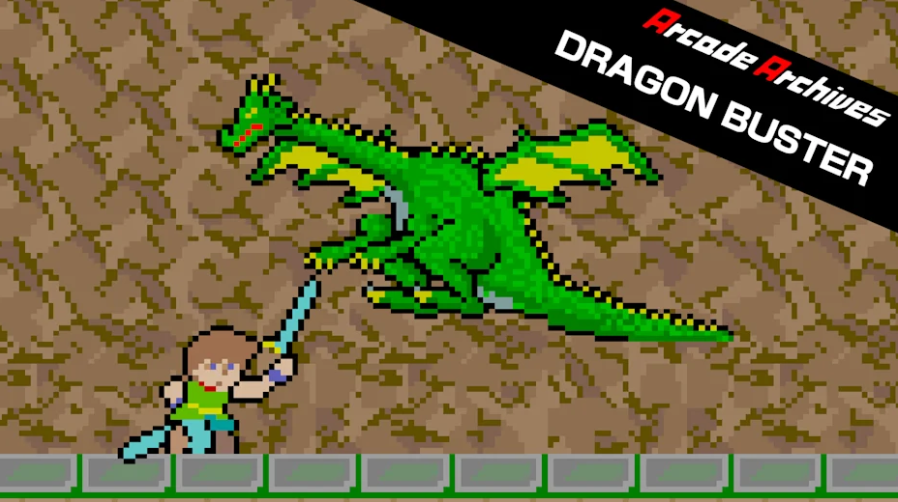 《街机档案：屠龙记 Arcade Archives DRAGON BUSTER》Switch金手指下载 – 含1.0.2