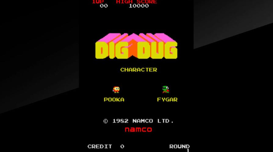 《街机档案充气人 Arcade Archives DIG DUG》Switch金手指下载 – 含1.0.1