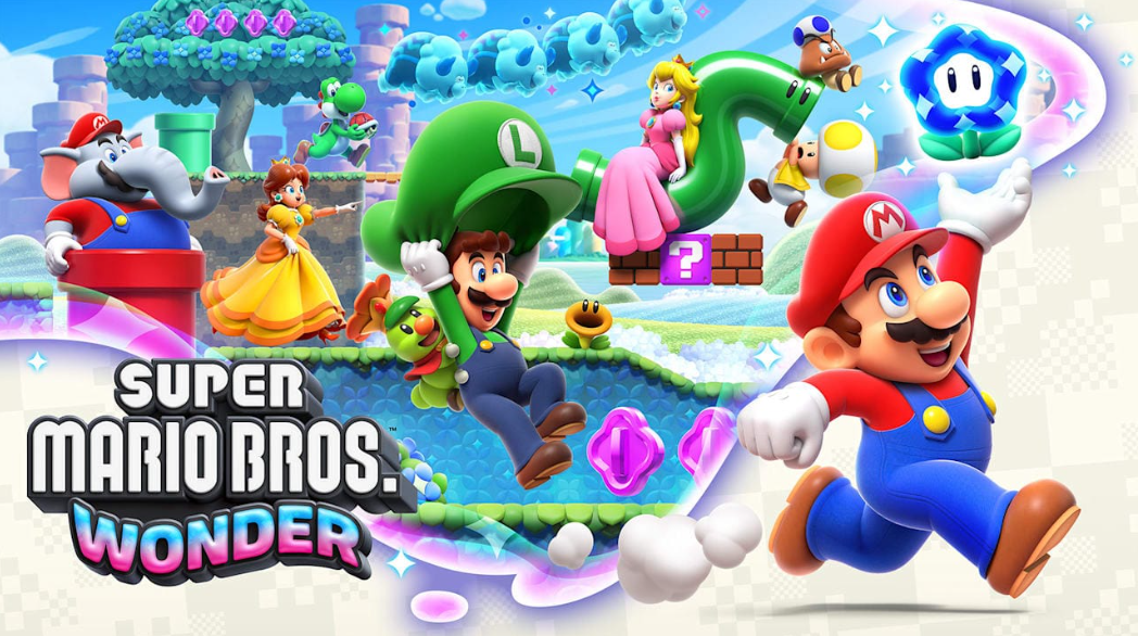 《超级马里奥兄弟 惊奇 Super Mario Bros. Wonder》Switch中文版NSZ下载 – 含v1.0.2补丁+金手指