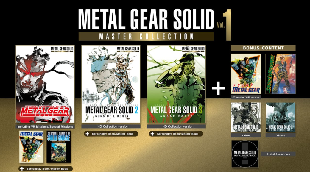 《合金装备 大师合集 卷1 Metal Gear Solid Master Collection: Volume 1》Switch中文版NSZ下载 – 含DLC