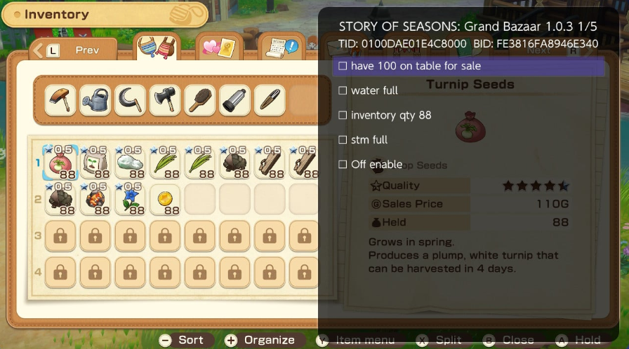 《牧场物语风之繁华集市 STORY OF SEASONS：Grand Bazaar》Switch金手指下载 – 含1.03