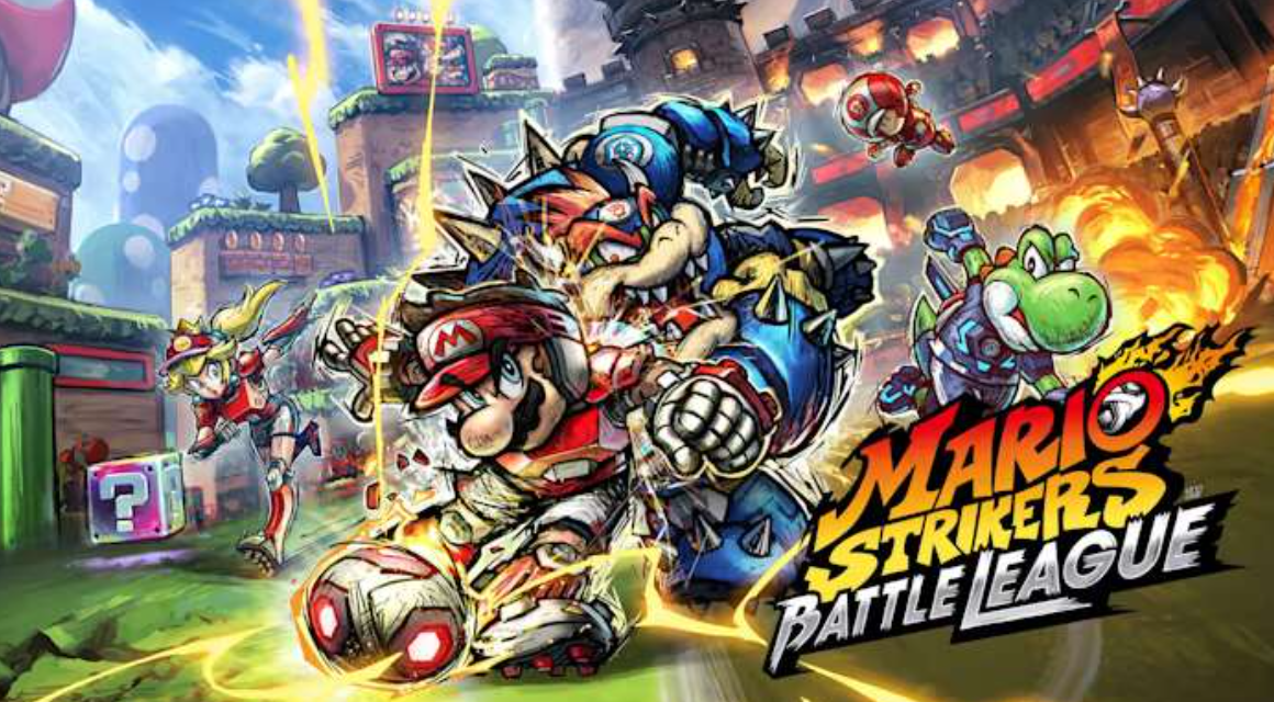 《马里奥激战前锋：战斗联赛 Mario Strikers Battle League》Switch中文版NSZ下载 – 含1.3.2补丁