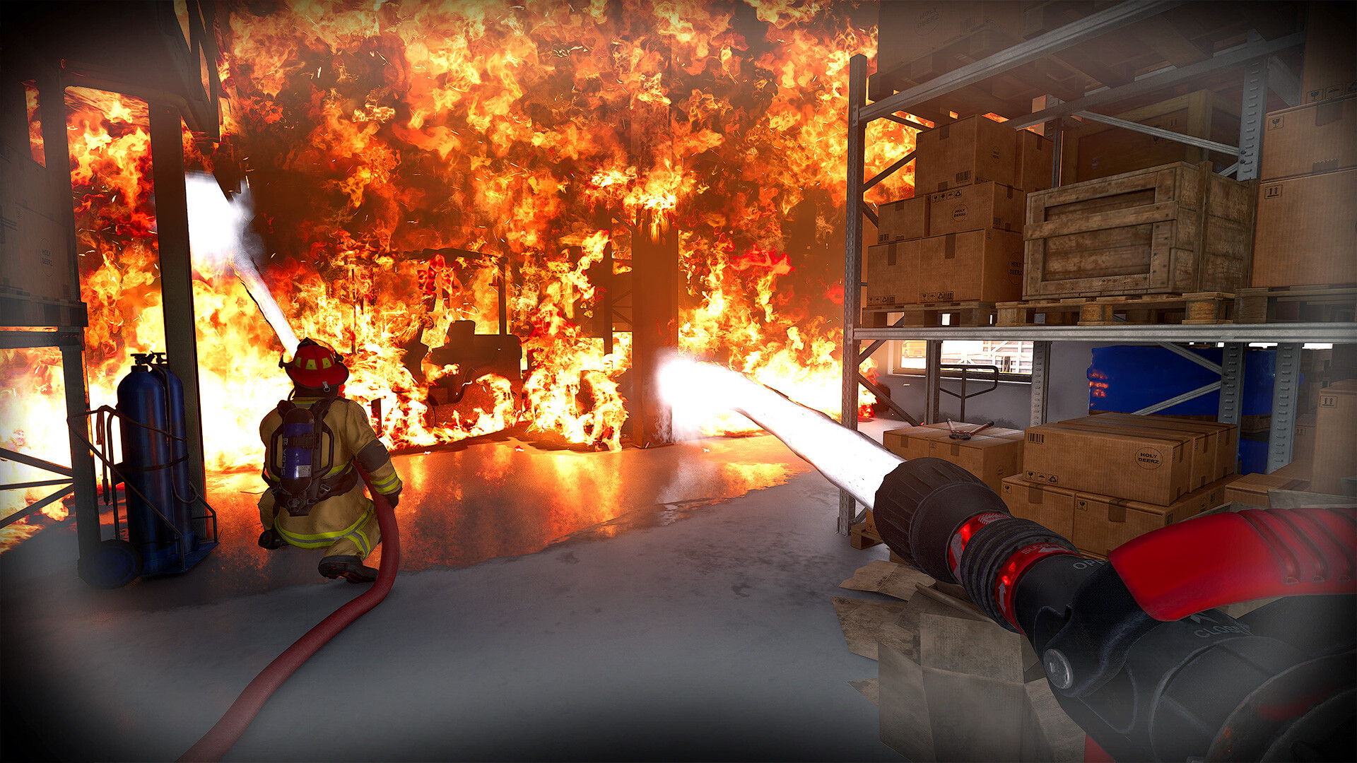 《消防模拟：火苗燃动/Firefighting Simulator: Ignite》PC中文版下载-含v1.003.28253.87388联机版