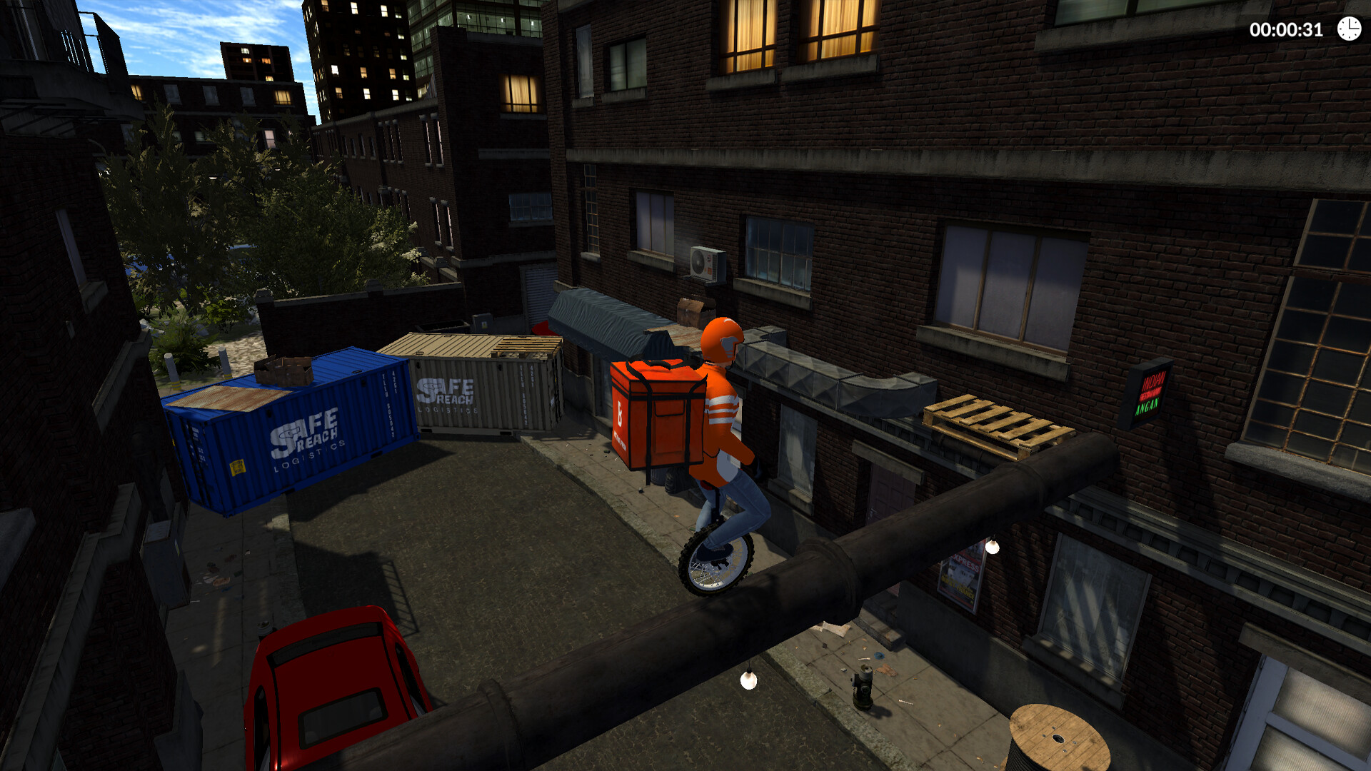 独轮车披萨时间!/Unicycle Pizza Time!_1