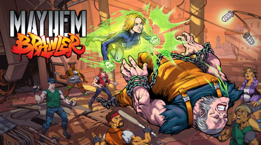 《骚乱格斗 Mayhem Brawler》Switch美版金手指下载 – 含2.2.39